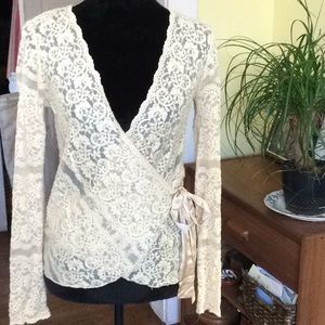 Dreamy lace blouse perfect for dress to impress ✨
